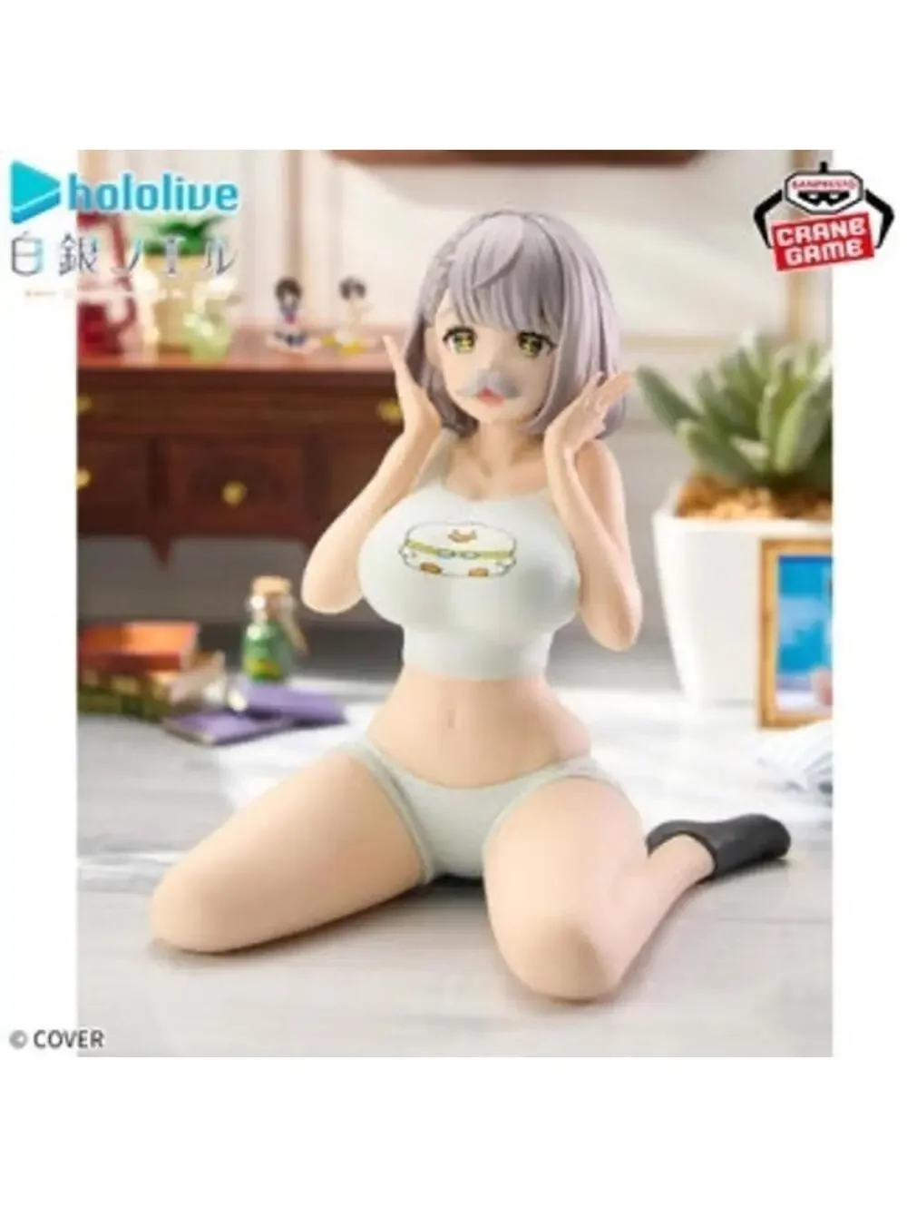 Banpresto Hololive Shirogane Noel Figure Unisex NIB Relax Time Statue US Seller